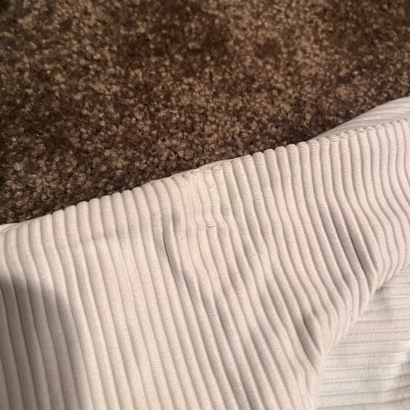 White Ribbed Bikini Set - Picture 2 of 5